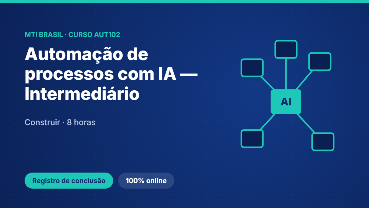 AUT102 · Automação de processos com IA — Intermediário