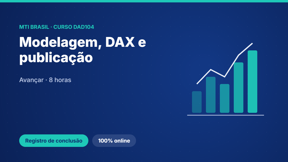 DAD104 · Modelagem, DAX e publicação