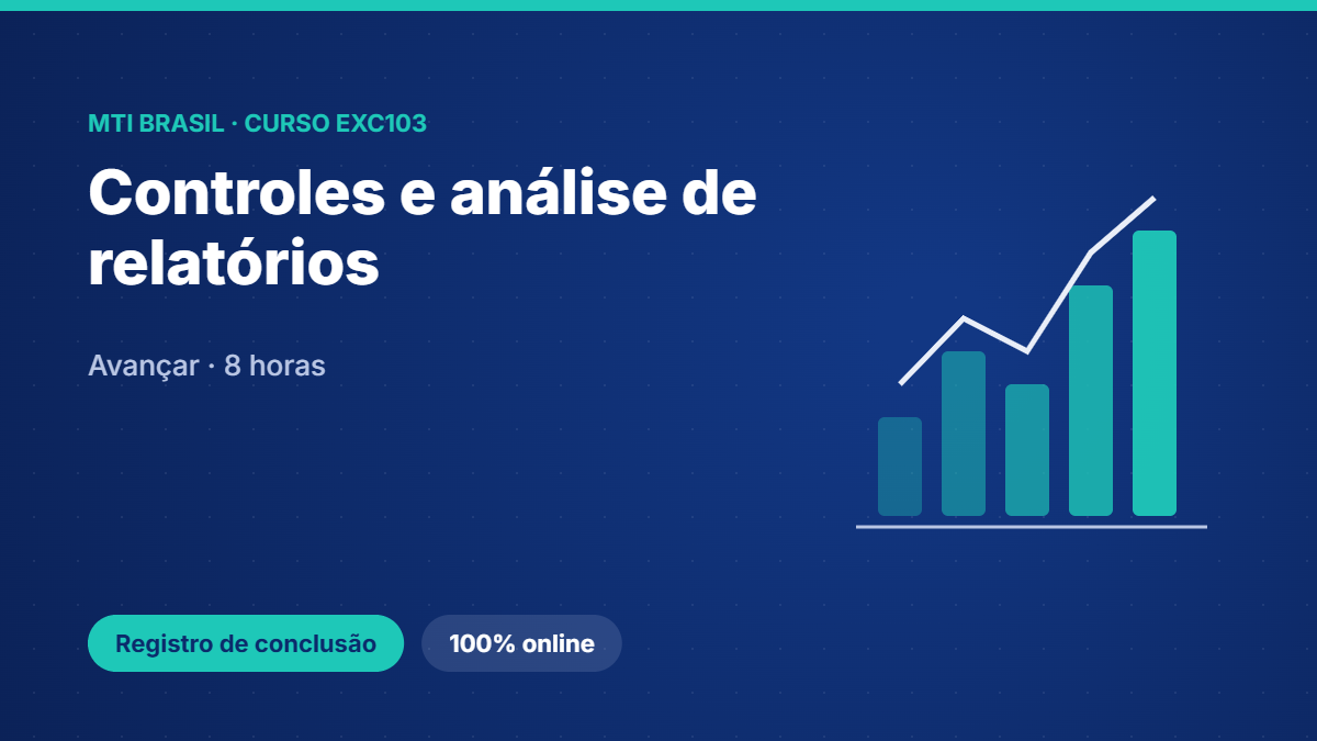 EXC103 · Controles e análise de relatórios