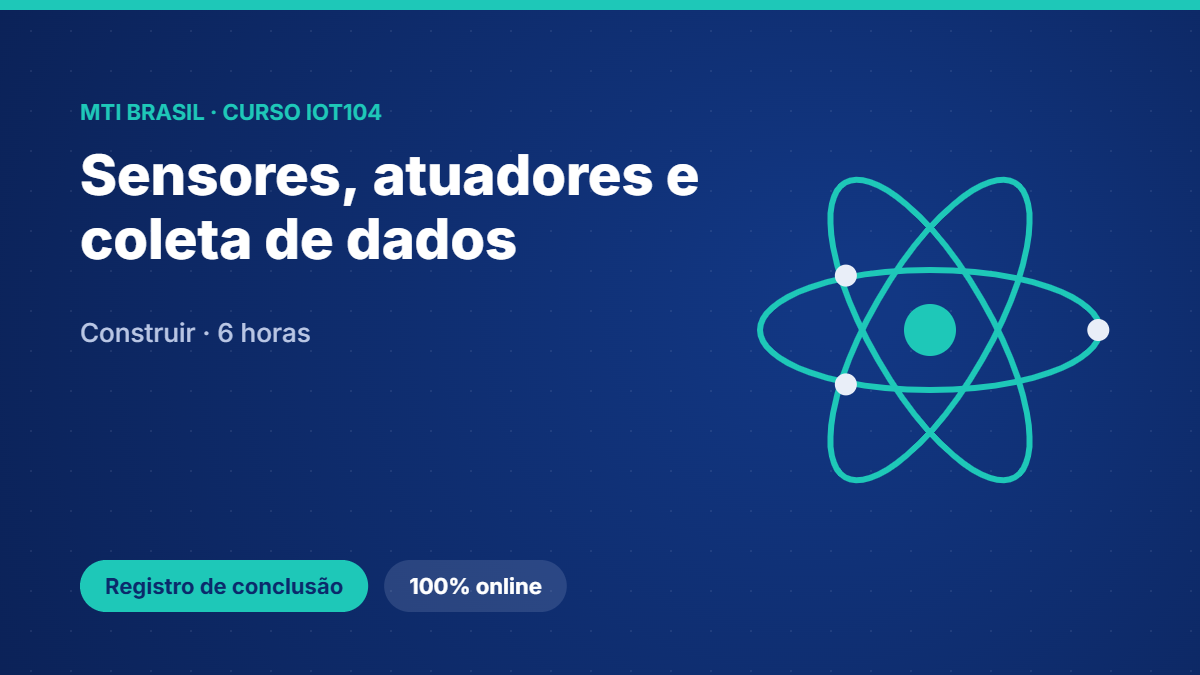 IOT104 · Sensores, atuadores e coleta de dados